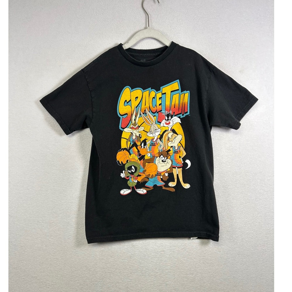 Space Jam A New Legacy T Shirt Youth S Black Tune Squad Graphic Bugs Bunny Lola